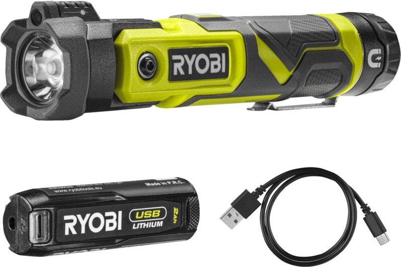 Fackel Ryobi RLP4-120G 4V 2Ah