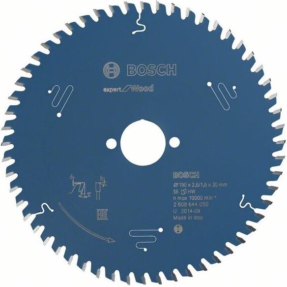 Kreissägeblatt Expert for Wood, 190 x 30 x 2,6 mm, 56