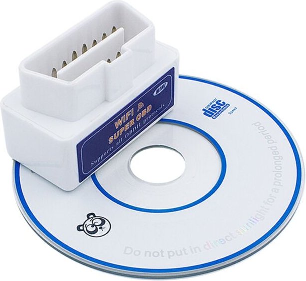 Wi-fi OBD2 Scanner V1.5 wifi Automotive Diagnose für Auto obdii Tool Code Reader Weiß