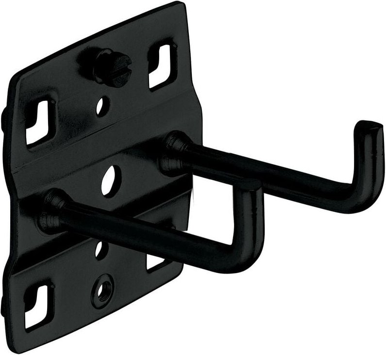 Werkzeughalter doppelt, senkrechtes Hakenende, 50 mm