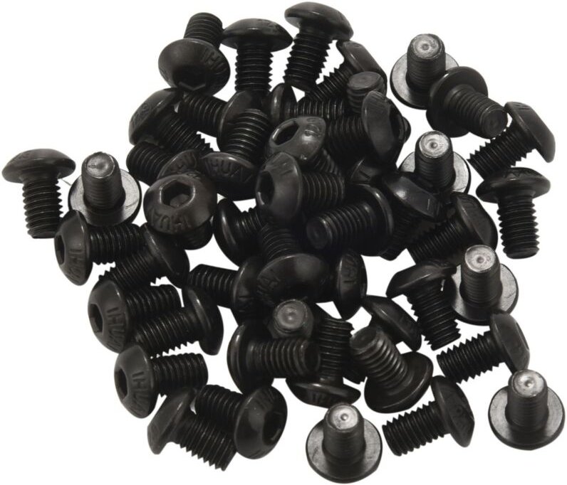 M5x8mm Innensechskantschraube Bolzen Schwarz 50St