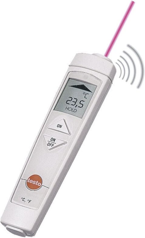 Testo - 826-T2 Infrarot-Thermometer Optik 6:1 -30 - +300 °c