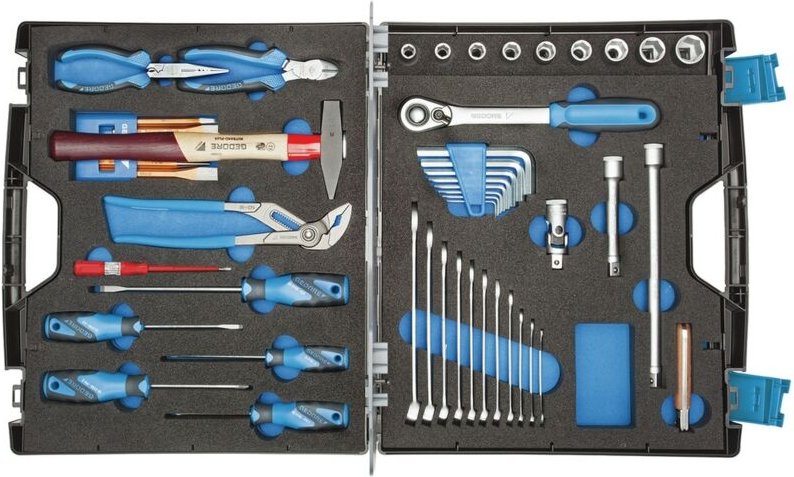 Werkzeugkoffer touring, 49-tlg. - Gedore