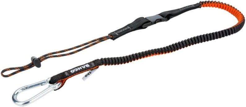 Bahco Sicherungsleine mit fest montiertem Karabiner und austauschbarer Schlaufe, 1 kg, 1,2 m