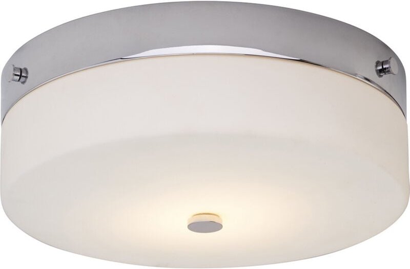 Elstead - Tamar - 1 Light Large Flush Light - Chrom poliert