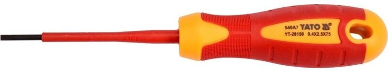 Yato - 1000V isolierter schraubendreher 2,5 x 75MM YT-28150