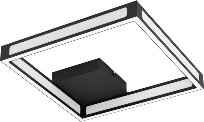 Led Deckenleuchte Altaflor warmweiß 31,5x31,5cm schwarz Deckenlampe - Eglo
