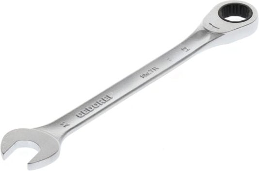 Maulringratschenschlüssel 7 r Schlüsselweite 21 mm Länge 274 mm gerade
