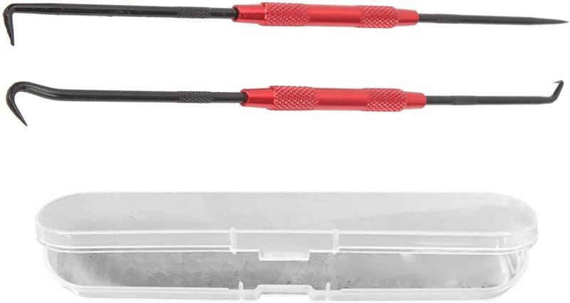 FOREHILL O-Ring-Auszieher aus Kohlenstoffstahl, 2er-Pack, griffig, effizient und schnell, Werkzeug zum Entfernen von Öld...