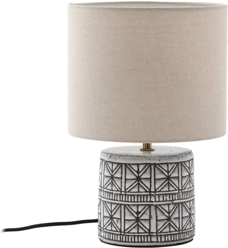 Thumbnail - Tischlampe 'Thalorin' aus Keramik für Wohnzimmer & Esszimmer von Lucande