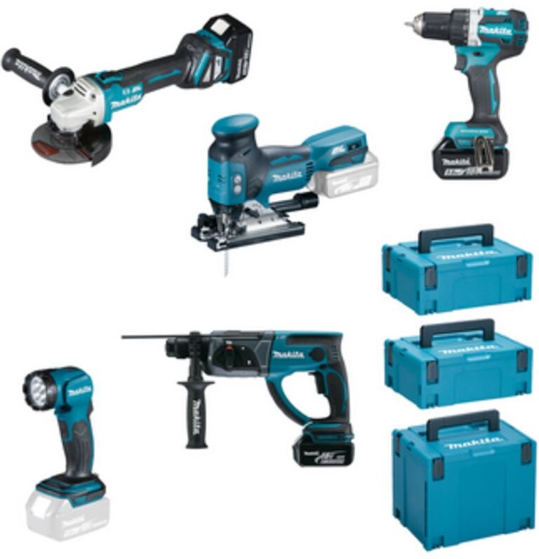 Makita - DLX5066TJ Akku Spezialset