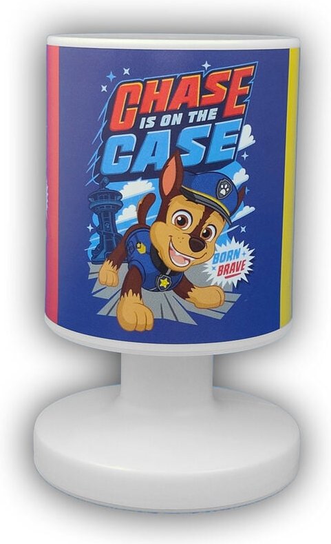 Led Akku Tischleuchte mit 3 Paw Patrol Motiven, per usb aufladbar, Höhe 20cm