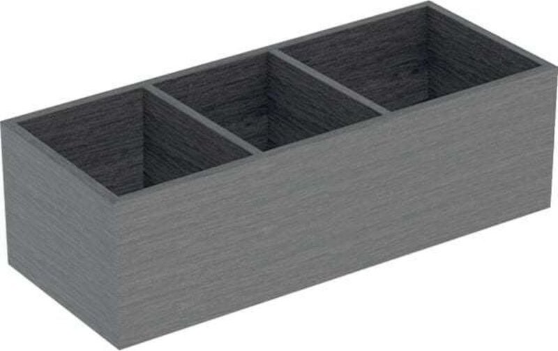 Geberit VariForm Schubladeneinsatz H-Unterteilung, Höhe 9,8 cm,