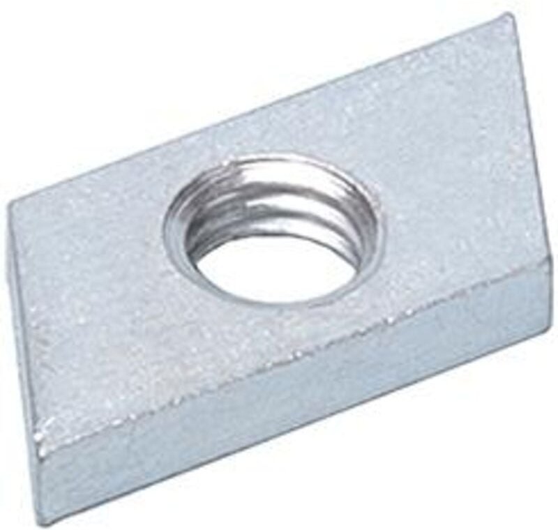 Gewindeplatte Typ 28/15 galZn M10 100 Stk