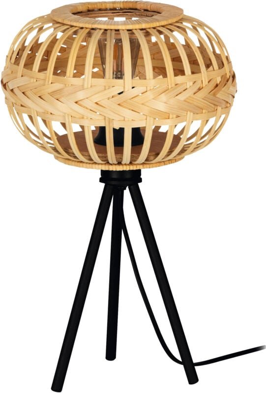 Tischleuchte 43865 Holz natur, für E27, max. 40 w - Eglo