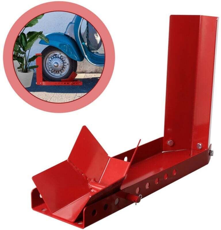 Motorrad-Hinterradständer-Unterstützung, Motorrad-Hinterradlift auf Rädern, Motorrad-Vorderrad-Wippkeil-Montagehalterung...