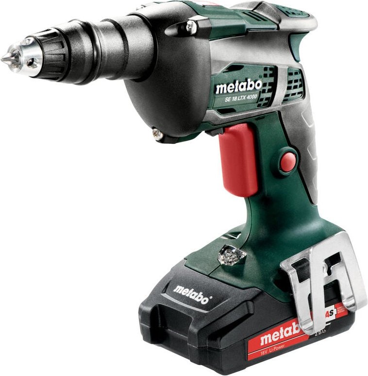 Thumbnail - Metabo Akku-Trockenbauschrauber SE 18 LTX 4000 mit 2x 2,0 Ah + Lader im Koffer