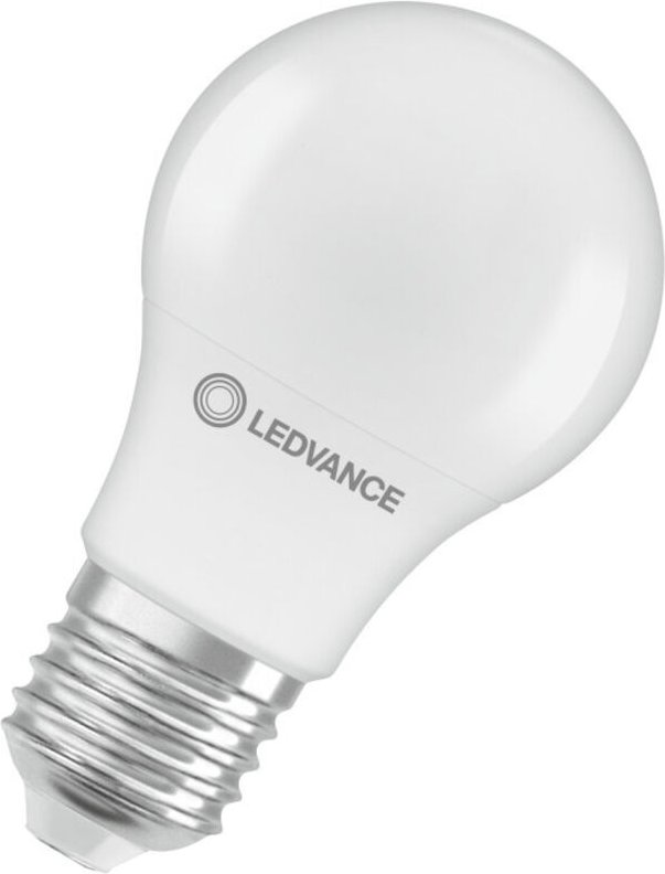Greenice - Standardmäßige 'klassische' E27-LED-Glühbirne (4,9 w, 6500 k, 470 lm), IP20, Ø6 x 10,7 cm, weiße Farbe