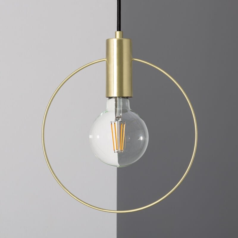 Ledkia - Pendelleuchte Metall Mini Otos Gold