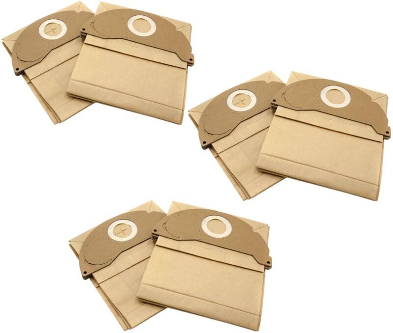 30x Staubsaugerbeutel Ersatz für Swirl K223, K224, K225 für Staubsauger - Papier, braun - Vhbw