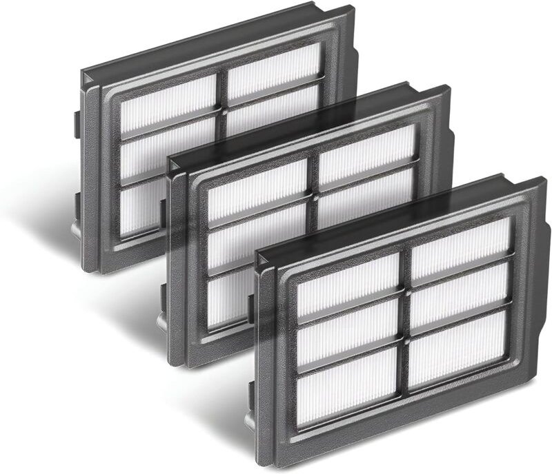 3er-Pack HEPA-Filter, kompatibel mit Roomba Plus 405 und 505 Combo – filtert 99,9 % des Staubs und der Allergene