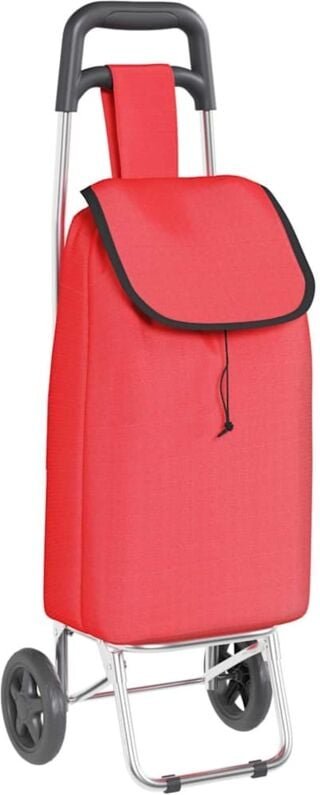 Einkaufswagen Rot 35 x 28 x 92 cm Oxford Stoff Vidaxl