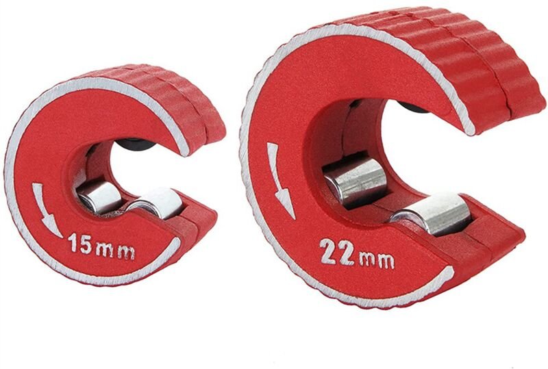 Tlily - 2 stücke 15mm & 22mm Kupferrohrschneider Mini Auto Werkzeug Zinklegierung Rohr zum Schneiden von Aluminiumrohren