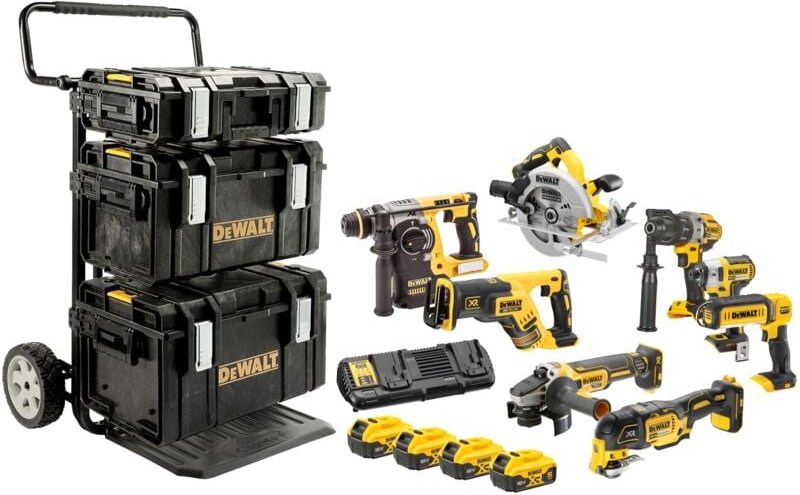 Dewalt - Akku 8er Kombopack DCK853P4-QW 18 v / 5 Ah