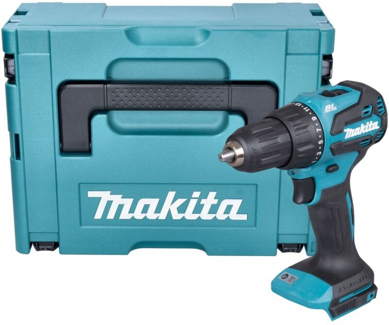 Makita DHP 490 ZJ Akku Schlagbohrschrauber 18 V 65 Nm Brushless + Makpac - ohne Akku, ohne Ladegerät