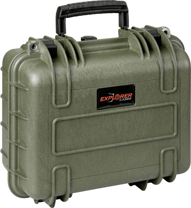 Explorer Cases - Outdoor Koffer 3317HL.G green with pick & pluck foam (b x h x t) 33 x 24 x 17 cm Ol