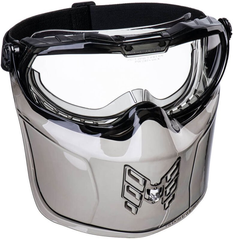 Ultra Sichere Schutzbrille Mit Maske - Bhp Ps22clr