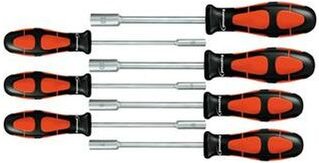 Steckschlüssel- Schraubendreher-Satz 5-13mm 7-teilig Format