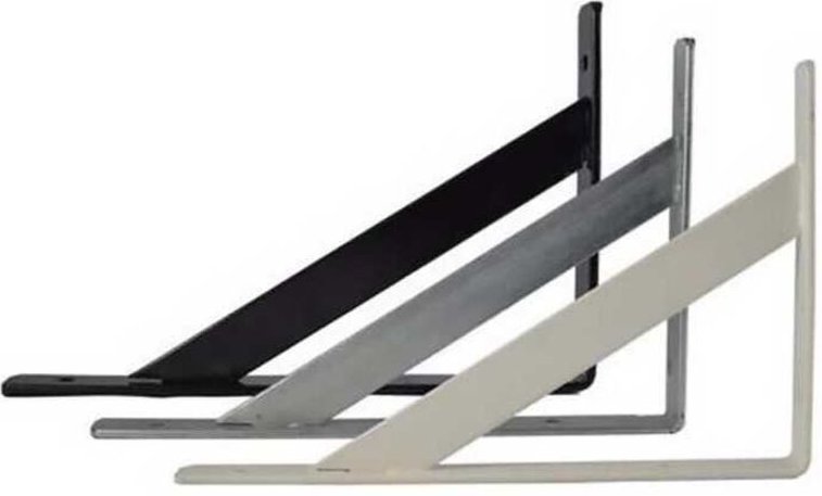 Eisenwinkel 200 x 130 mm, weiß – hohe Haltbarkeit und Präzision, ideal für Heimwerker – Marke