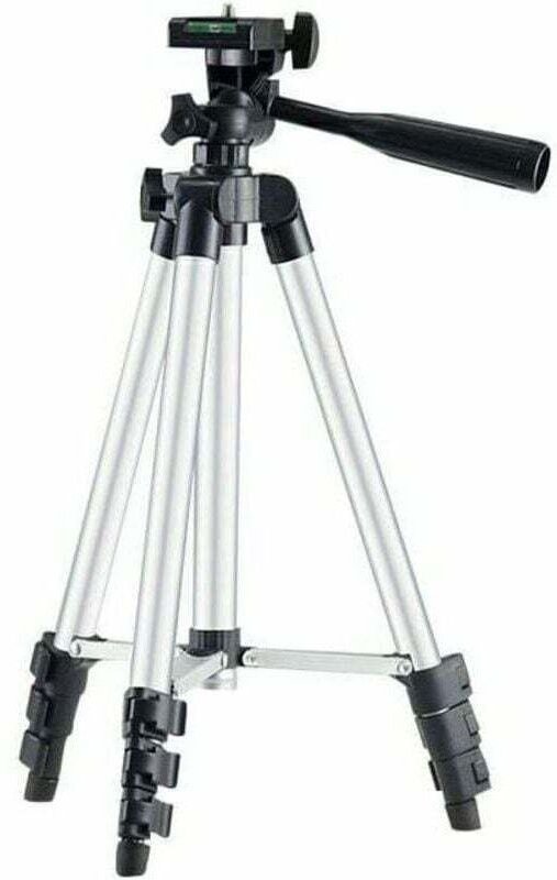Teleskop-Stativ für Laser-Nivelliergerät, Wasserwaage, Kreuzlinienlaser, Rotationslaser, Baustellenlaser, Linienwasserwa...