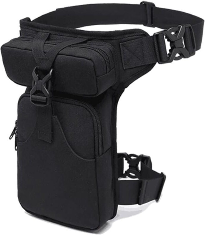 Herren Canvas Beintasche Taktische Werkzeugtasche Elektrotechnischer Werkzeughalter Oberschenkeltasche Bananengürteltasc...