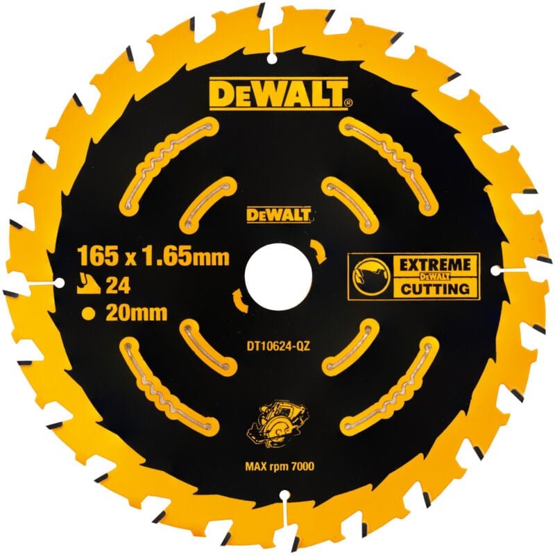 Kreissägeblatt 165/20 mm 40WZ DT10640-QZ - Dewalt