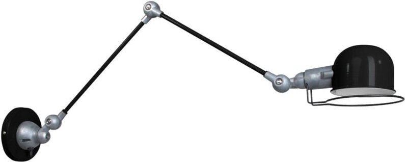 Mexlite - wandleuchte - Davin - schwarz - aluminium metall -