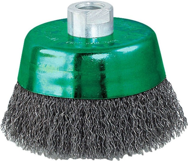 Lessmann ® - Lessmann Topfbürste INOX-Draht 0,30 mm, Bürsten-⌀ 100 mm