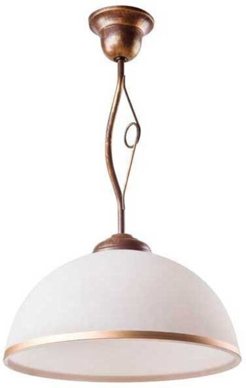 Lamkur Retro Dome Pendel-Deckenleuchten Braun, 1x E27