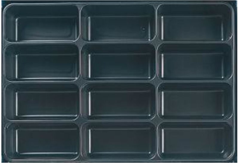 E-norm Montagekoffer leer,12 Fach E-normpro