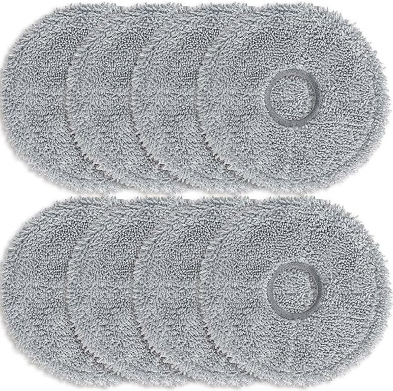 Geeignet für 8 Stück Mikrofaser Wischpads für Dreame L10s Ultra / L10 Ultra / L20 Ultra / L10s Pro Ultra Heat / X40 Ultr...