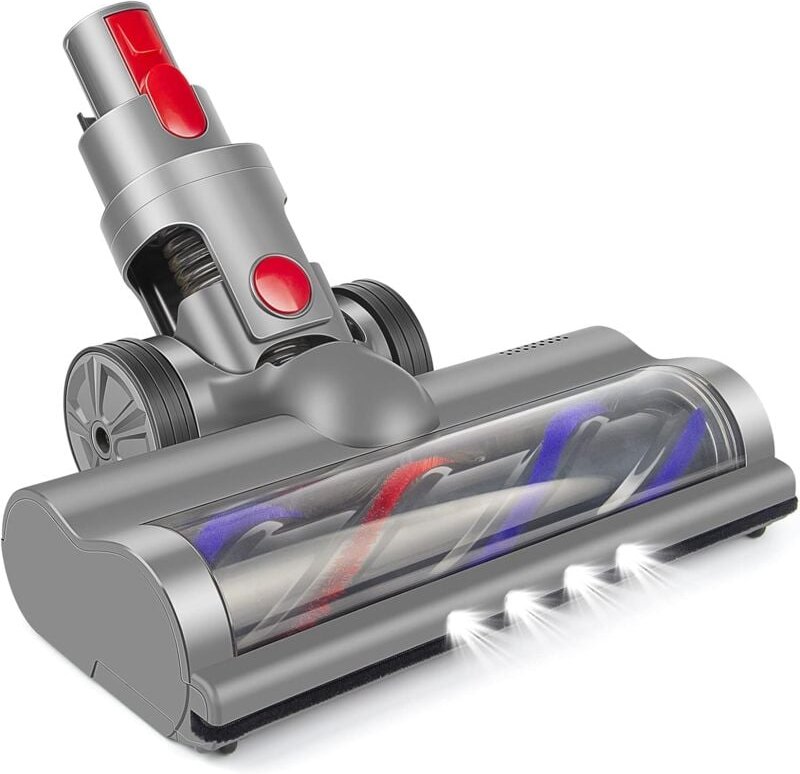 Vakuumkopf kompatibel mit Staubsauger der Dyson V7 V8 V10 V11 Serie (Nur für Teppich verwenden)