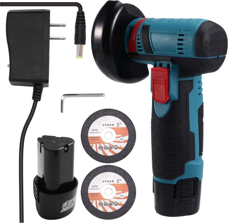 Mini Winkelschleifer Haushalt wiederaufladbare Schneidpoliermaschine elektrische Hand US-Stecker
