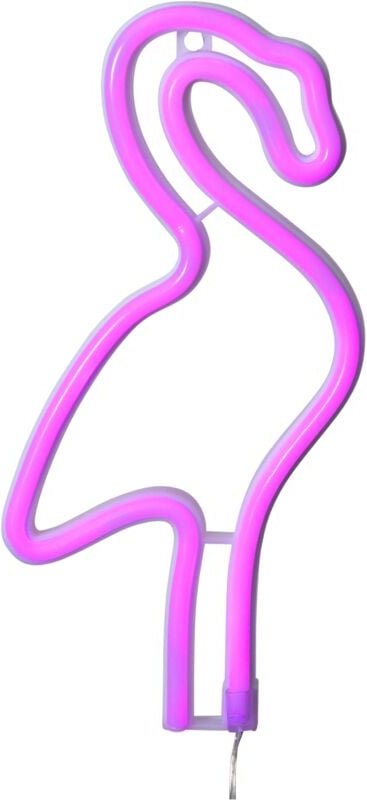 Star Trading Batterie Deko-Silhouette led Flamingo Neonlight