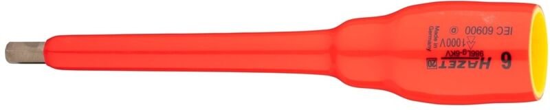 Hazet 986Lg-6KV Schraubendreher-Nuss 1/2" VDE 6 mm