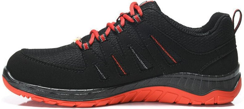 Elten Gmbh - elten Sicherheitshalbschuh 729561 maddox black-red Low esd S3, Gr. 45