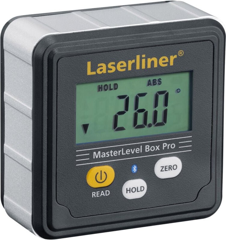 Laserliner Digitale Elektronik-Wasserwaage (Winkelmesser) MasterLevel Box Pro