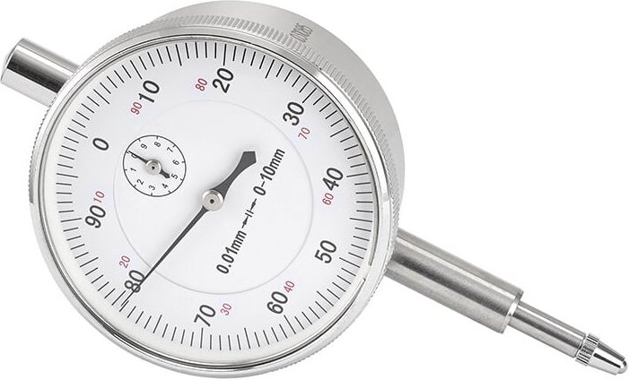 Fervi - messuhr spur 0-10 mm messgerät messbereich 0,01 mm C002