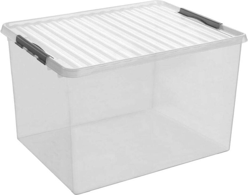Aufbewahrungsbox Q-Line 150L transparent 80 x 50 x 48,4 cm Aufbewahrungsbox - Sunware