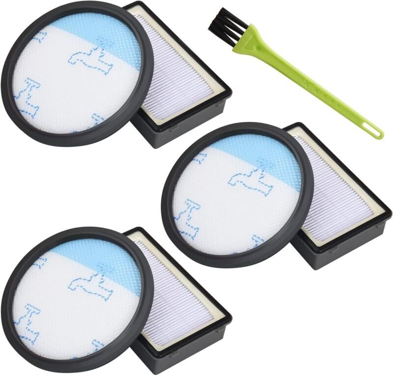 3er-Set Filter für Rowenta Compact Power Cyclonic RO3731EA RO3718EA RO3753EA, HEPA-Ersatzfilter Zubehör für Rowenta / Mo...